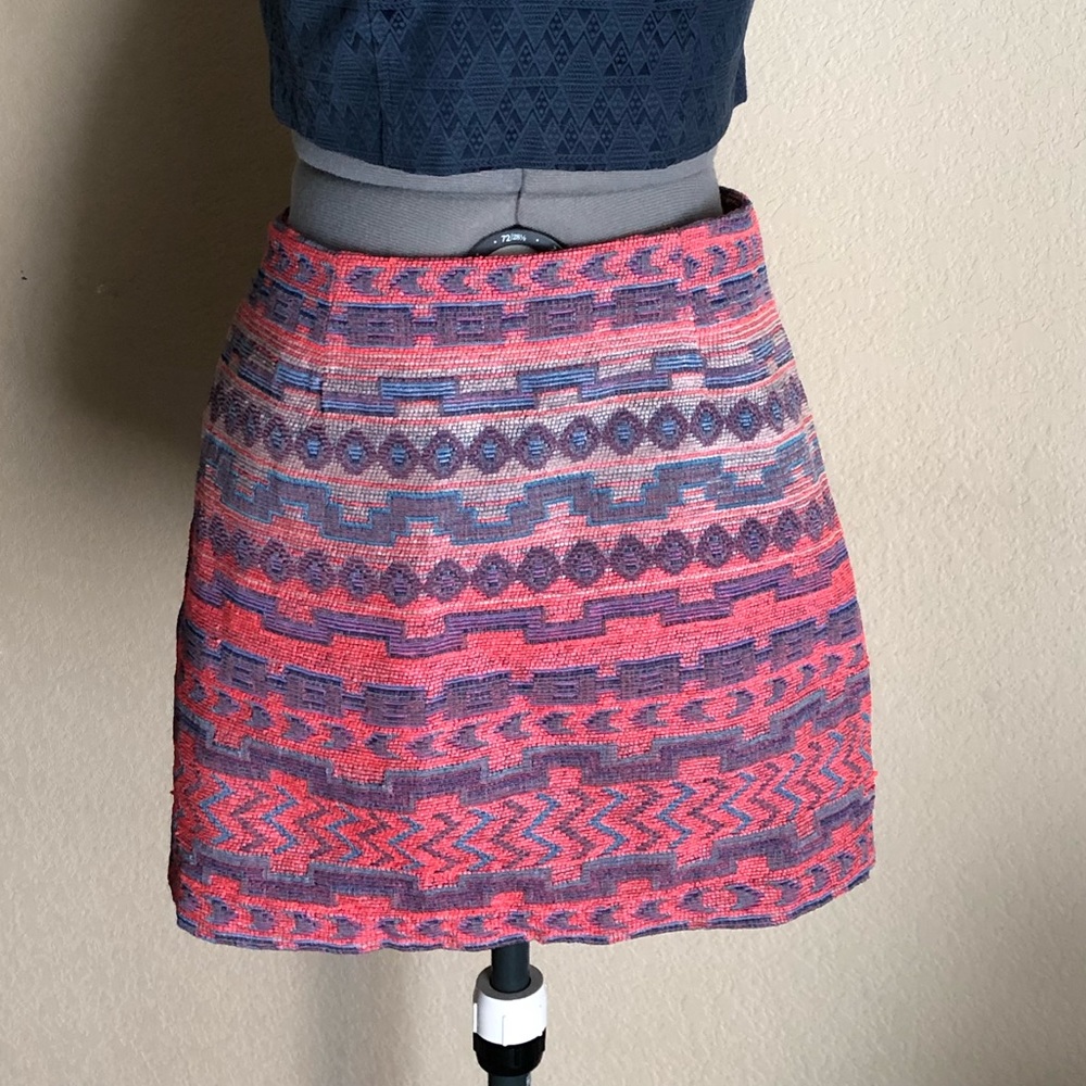 Embroidered Mini Skirt size S
